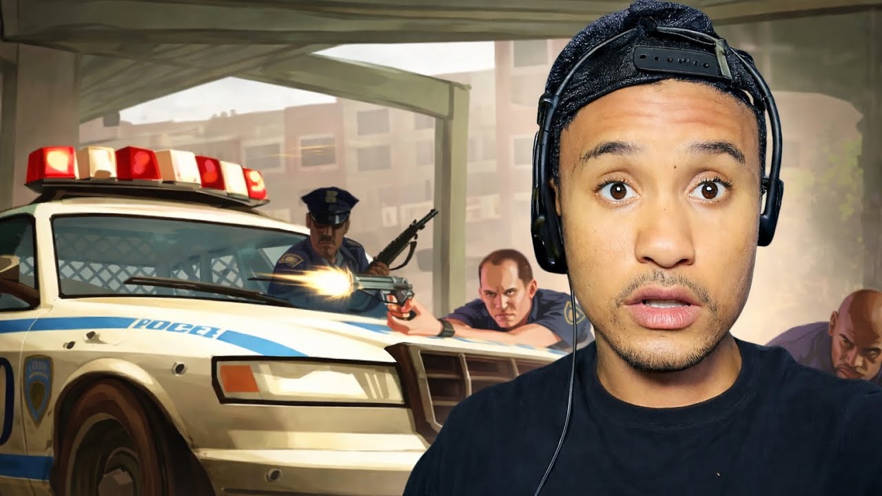 GTA IV POLICE CHASE: GONE WRONG