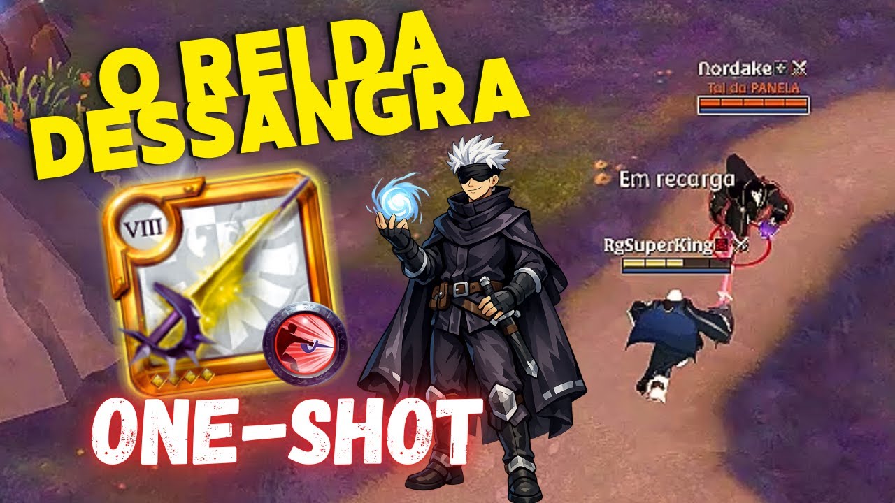 O REI DA DESSANGRA 🔪 | ONE-SHOT | ALBION ONLINE