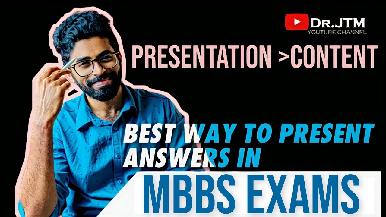 Best ways to write Answers in MBBS exams | A perfect answer sheet to score good marks | DrJT