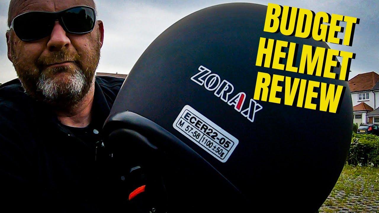 Budget Open Face Motorcycle Helmet | Zorax Helmet Review