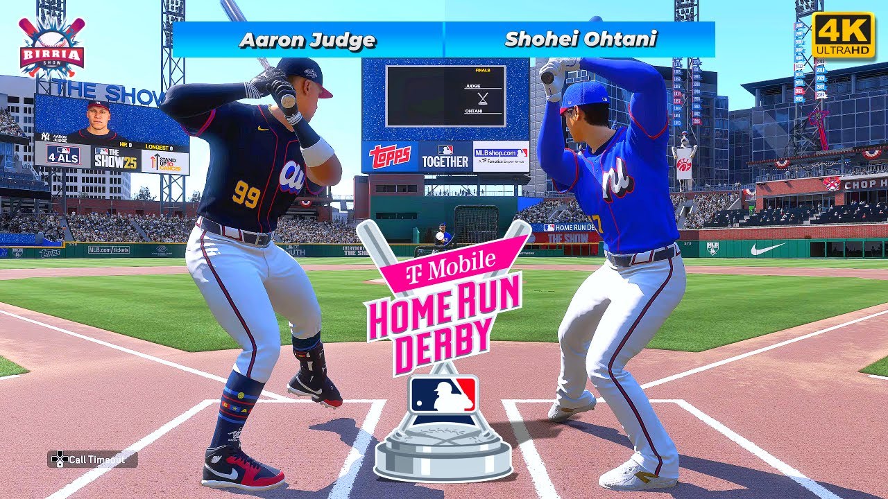 MLB The Show 25 Home Run Derby: ¡Aaron Judge vs Shohei Othani!
