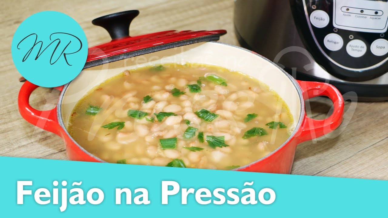 Feijão Fácil na Panela de Pressão Elétrica / Receitas na Pressão