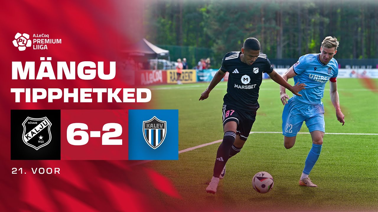 Nõmme Kalju FC - JK Tallinna Kalev I 6:2 I A. Le Coq Premium liiga 21. voor I 2025