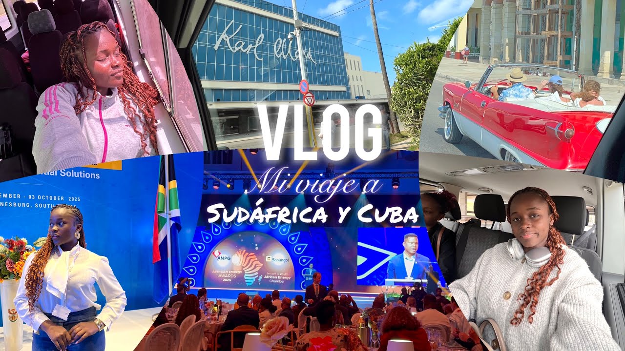 MI PRIMER VIAJE DE TRABAJO COMO CREADORA DE CONTENIDO ECUATOGUINEANA 🇬🇶 || VLOG  CUBA Y SUDÁFRICA