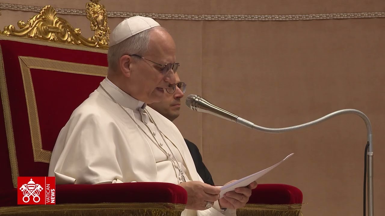 Papst Leo XIV.:  Er&ouml;ffnung des Gerichtsjahres des vatikanischen Tribunals - 14. M&auml;rz 2026