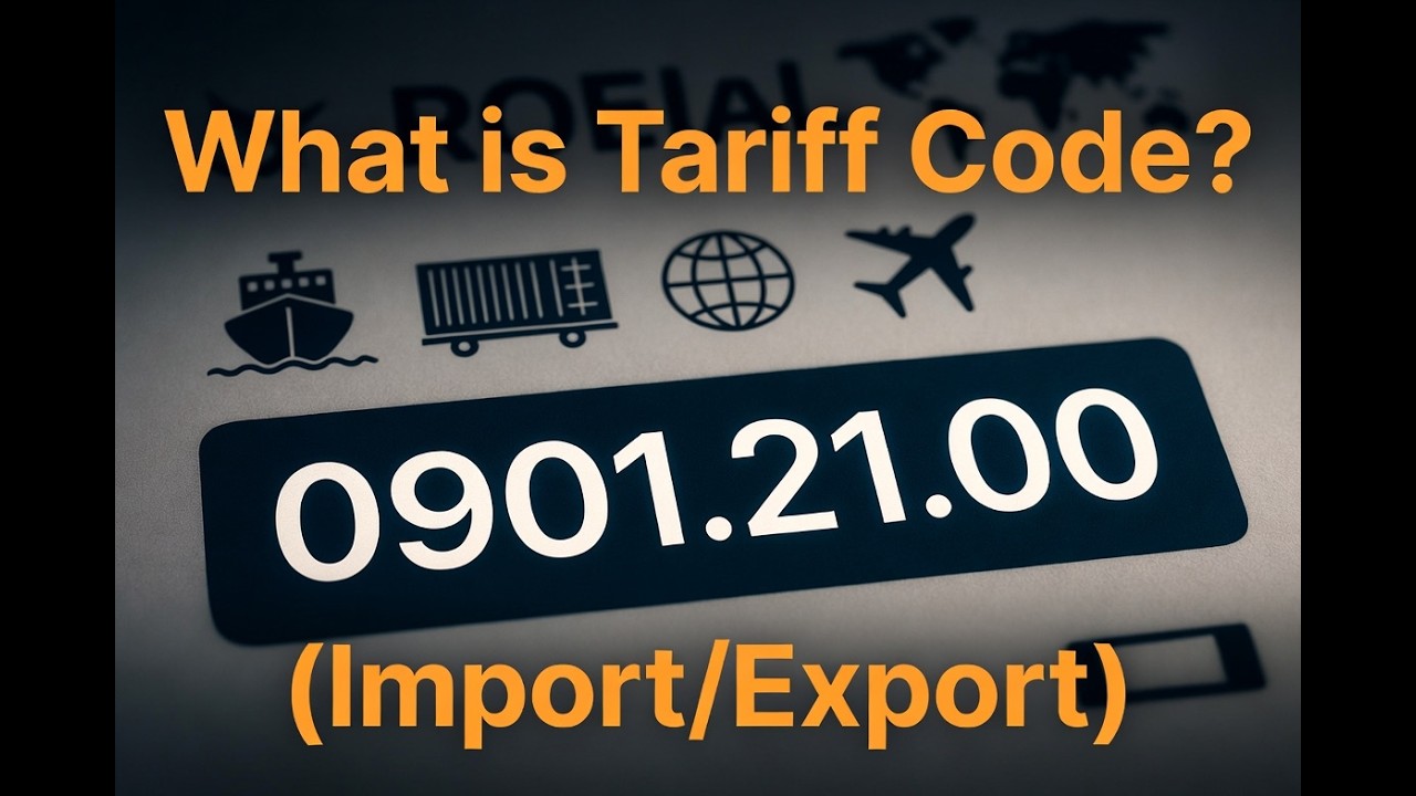 What is a Tariff Code? Import & Export Explained (HS Code Guide)