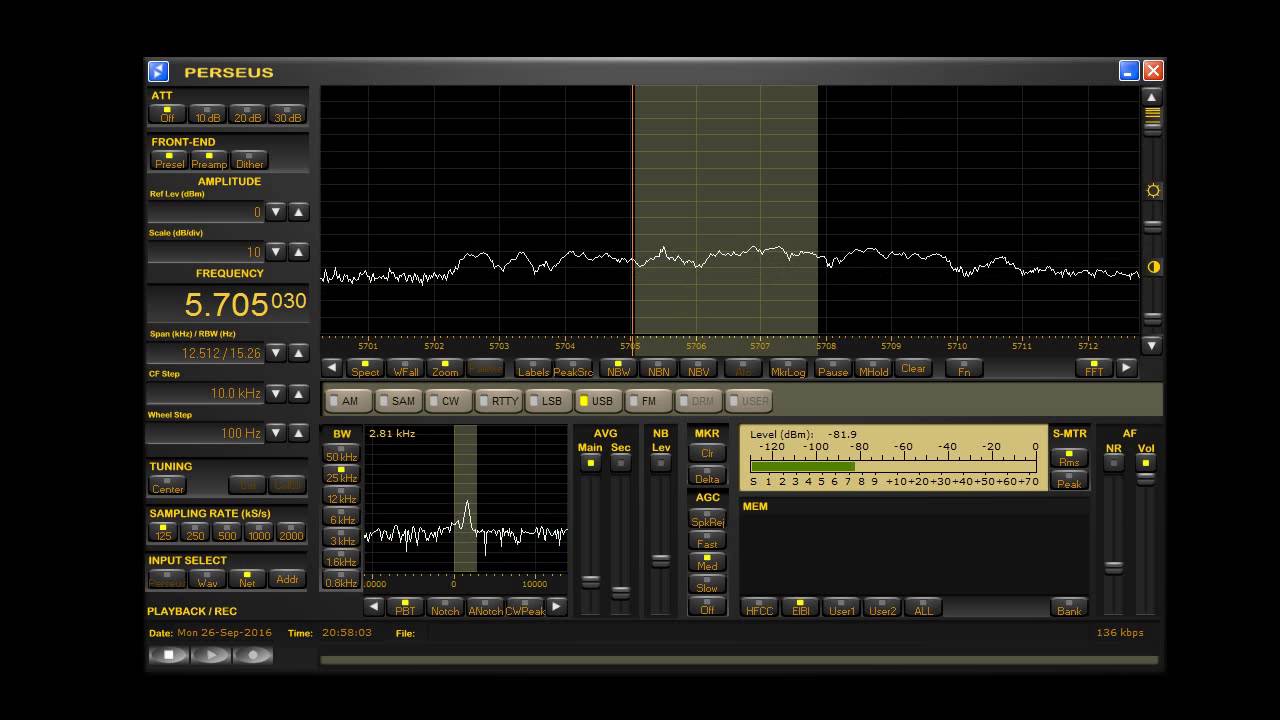 Radio Oleg 5705 kHz USB 2016-09-26 2051z