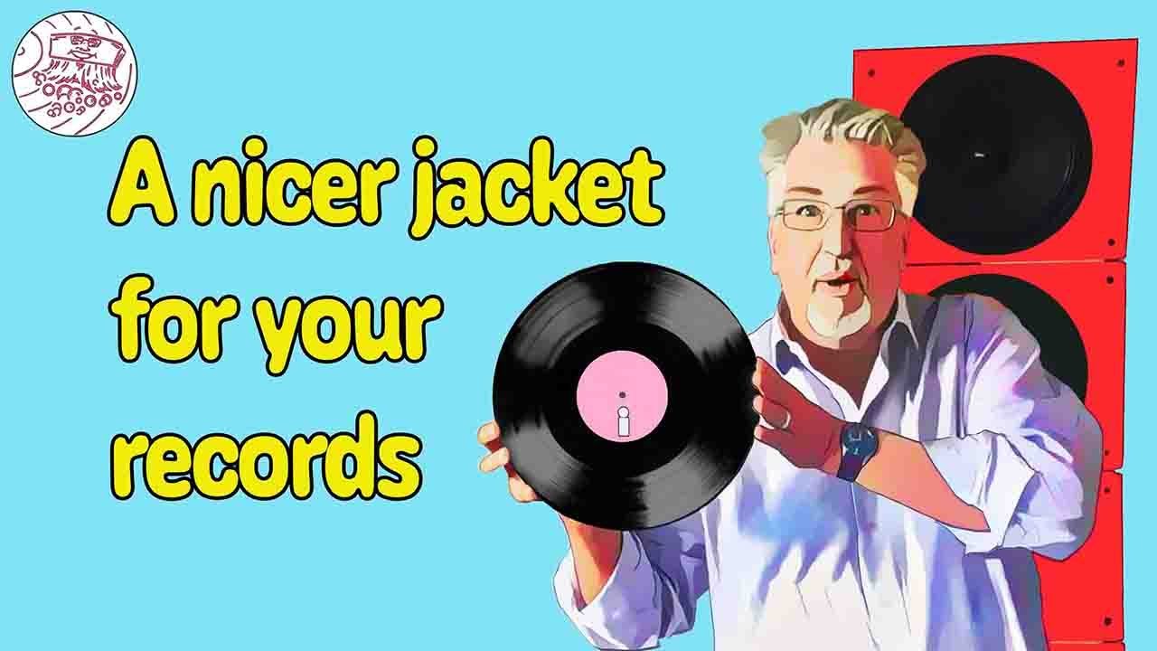 How To Clean & Restore Record Jackets #audio #vinyl