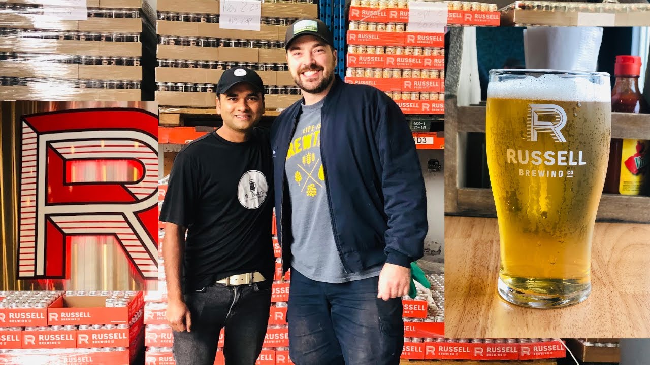 Discovering Craft Beer Heaven: The Best Brewery in Surrey! 🍻 | Russell Brewing Co. Tour & Tasting
