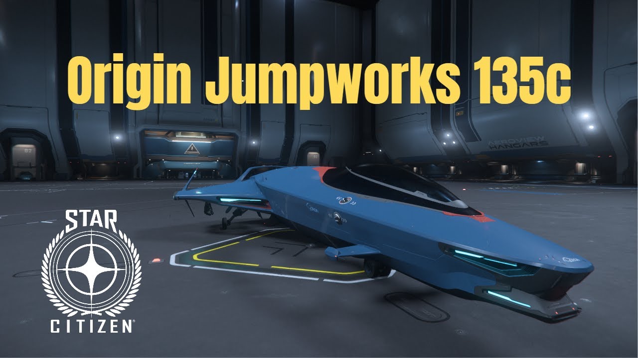 Origin Jumpworks 135c Ship Tour - Star Citizen 4.3.1