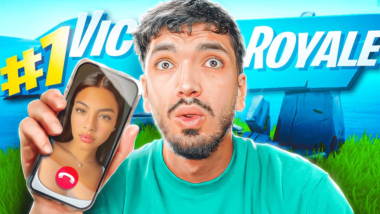 Elle ESSAYE de me DRAGUER en Pleine Game FORTNITE !