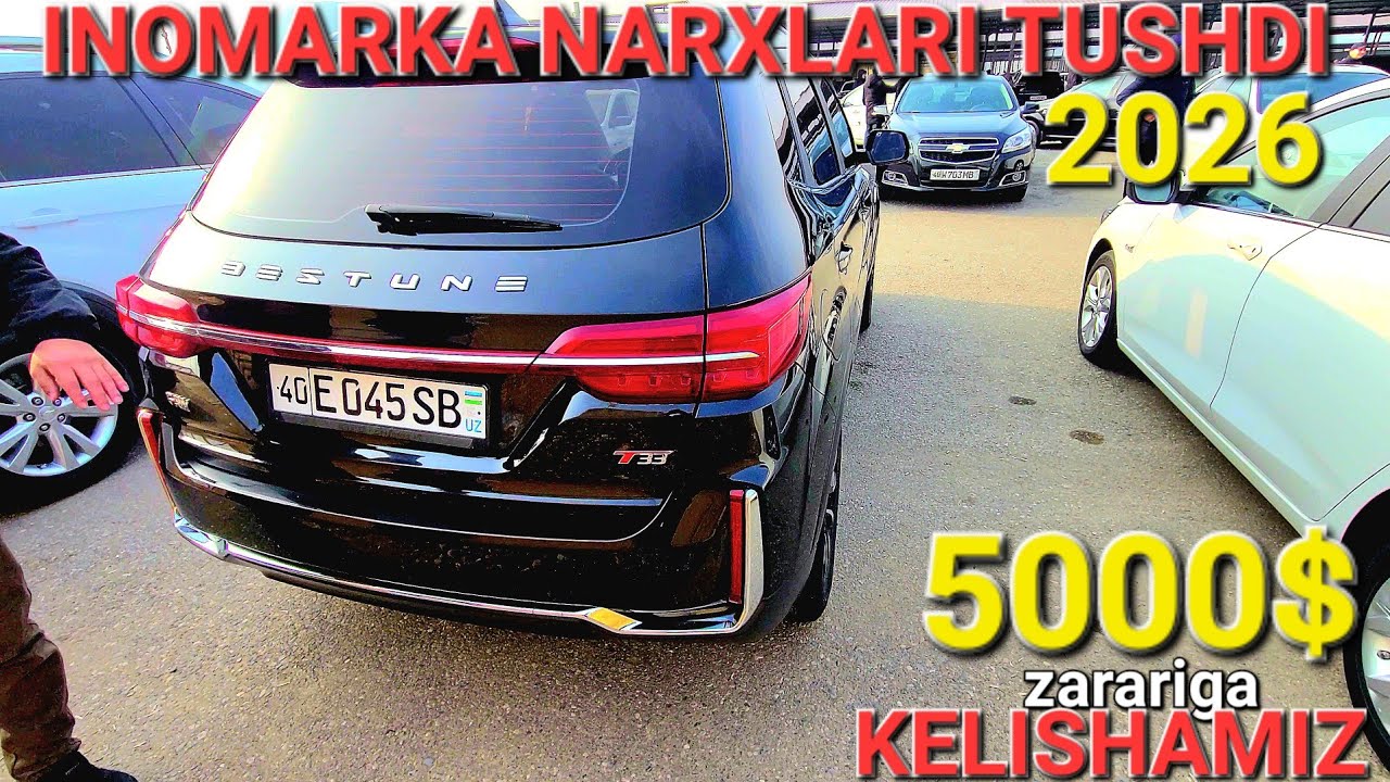 Halq kutgan kun keldi endi 5000$ BESTUNE/KIA/HYUNDAI/MALIBU/MONZA INOMARKALAR ARZONLADI 2026