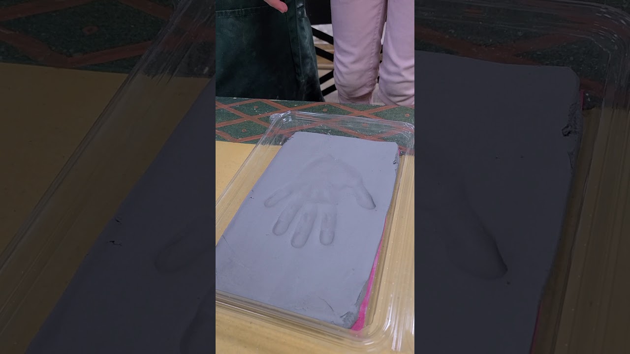 Clay Handprint Tutorial