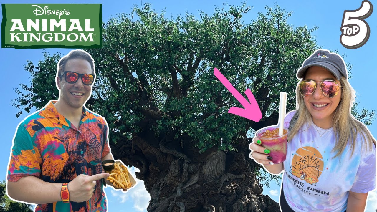 Our Top 5 BEST Animal Kingdom Snacks | Walt Disney World | Animal Kingdom Park 2023