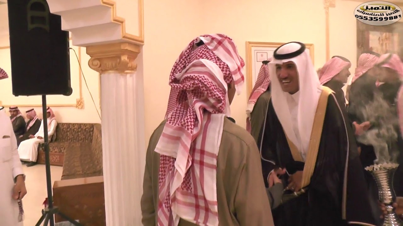 زواج الشاب مضحي بن دابس العوفي الاستقبال والحضور