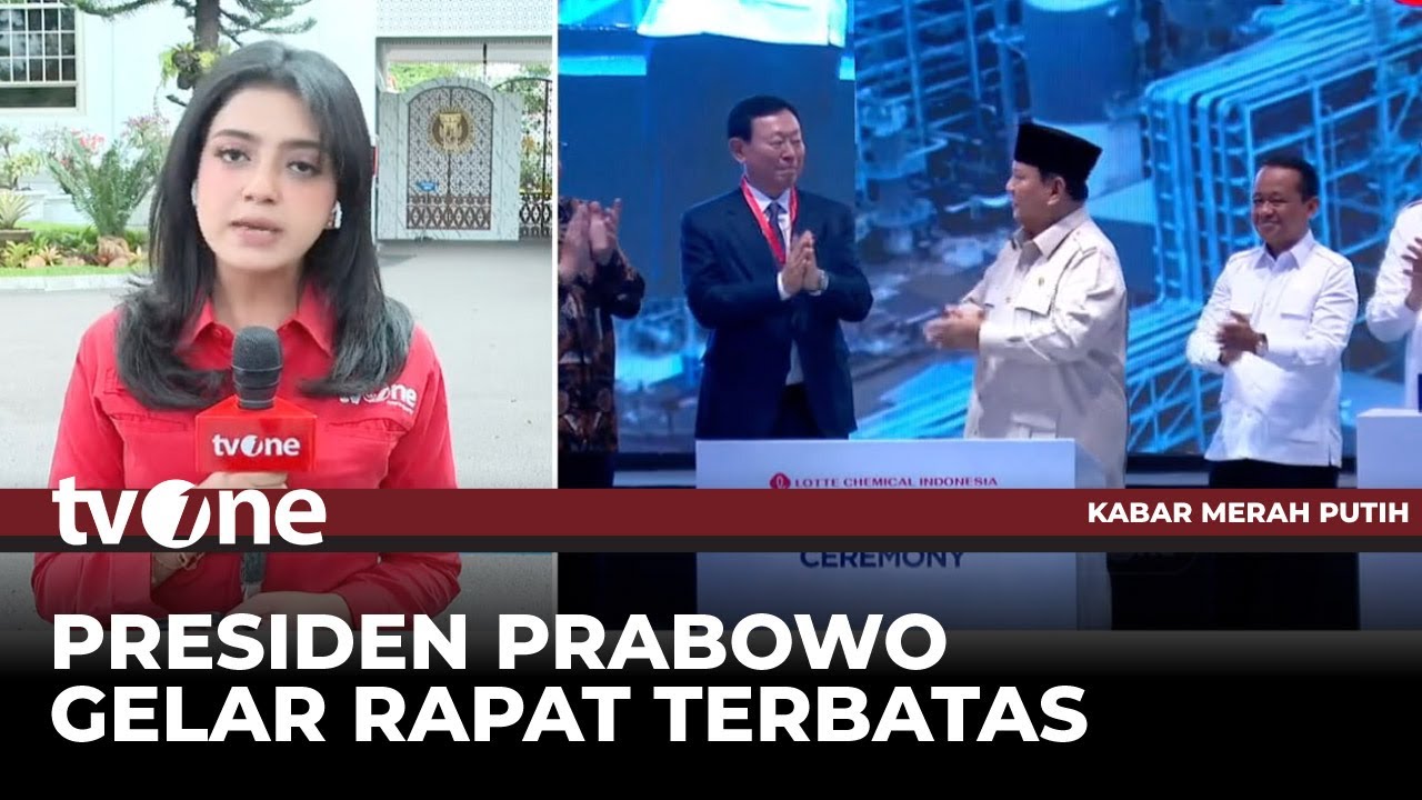 Presiden Prabowo Gelar Ratas Bersama Kabinet Merah Putih | tvOne