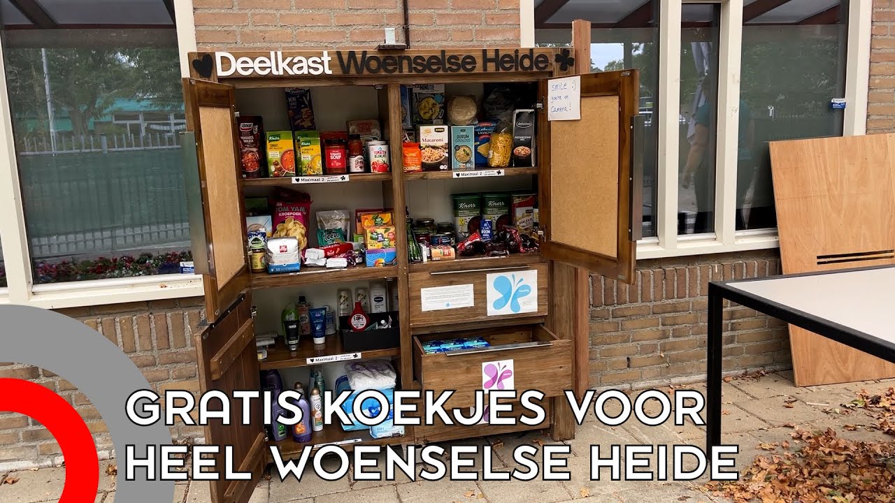 Gratis eten in deelkast Woenselse Heide