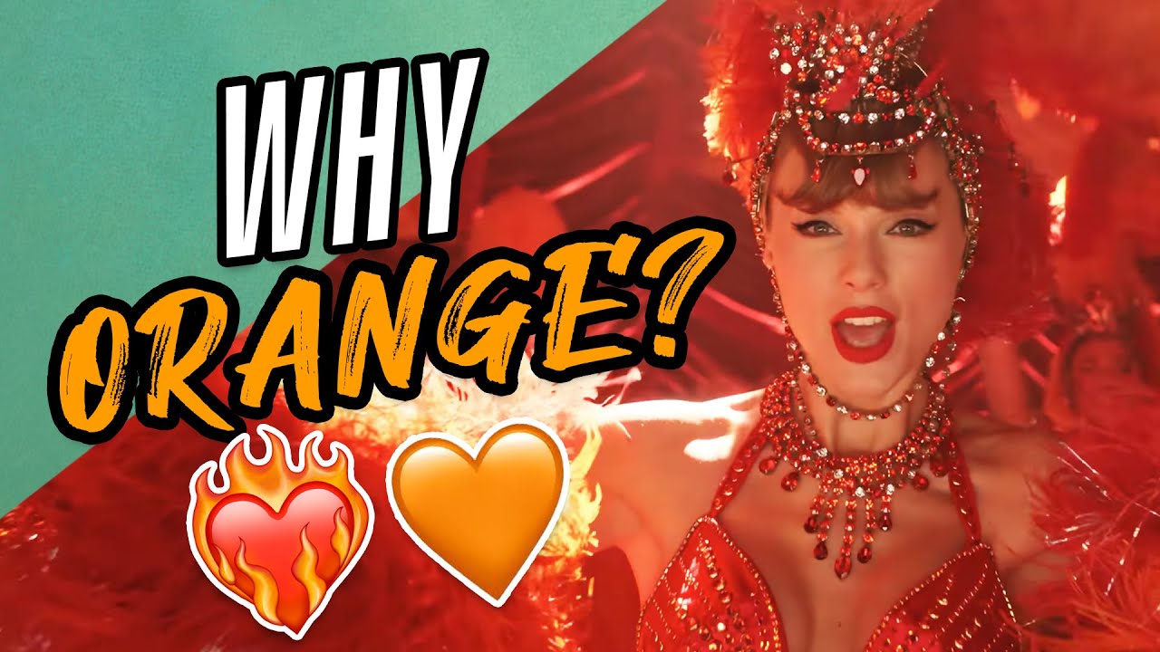 Why is The Life of a Showgirl ORANGE? (Taylor Swift Deep Dive)
