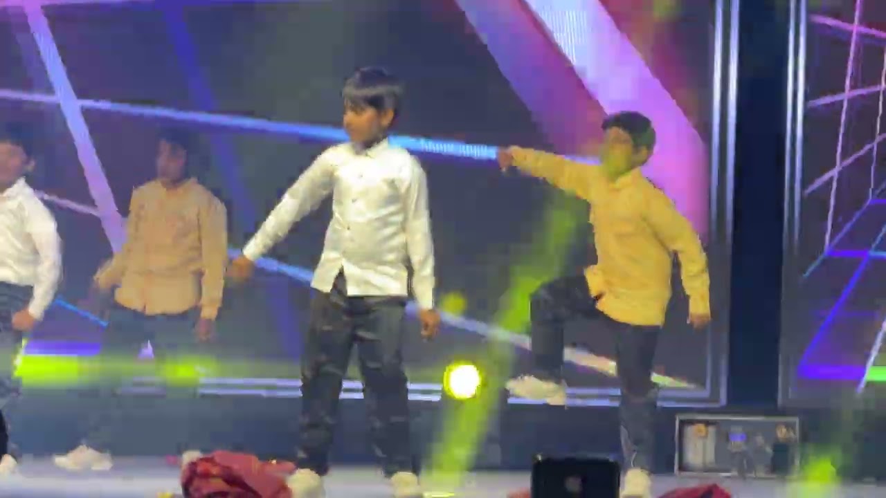 Manvith’s Annual day celebrations @Guru the global school. #RockingManvith #StylishManvith