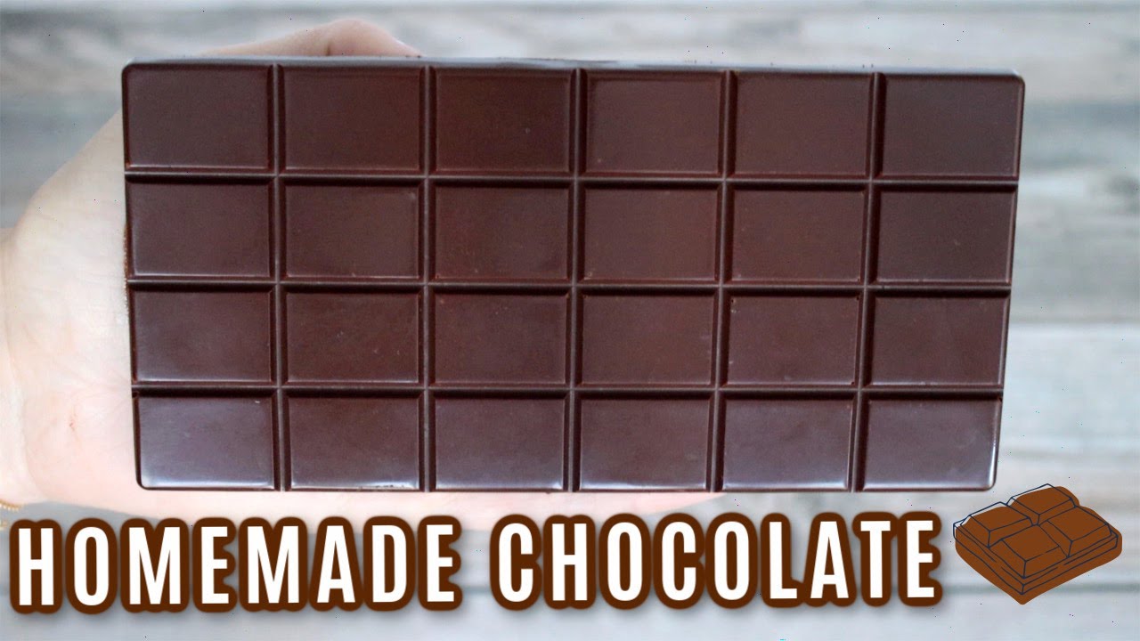 3 Ingredient Homemade Vegan Chocolate Recipe | Simple and Delish by Canan