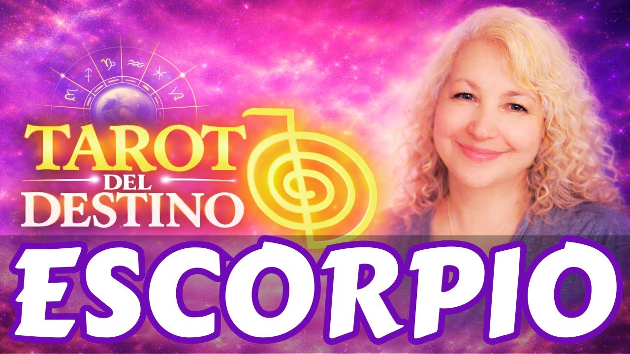 ESCORPIO HOY ♏️ ¡IMPORTANTE! DEJA IR LAS CARGAS Y RECIBE TU BENDICIÓN | Tarot del Destino #escorpio