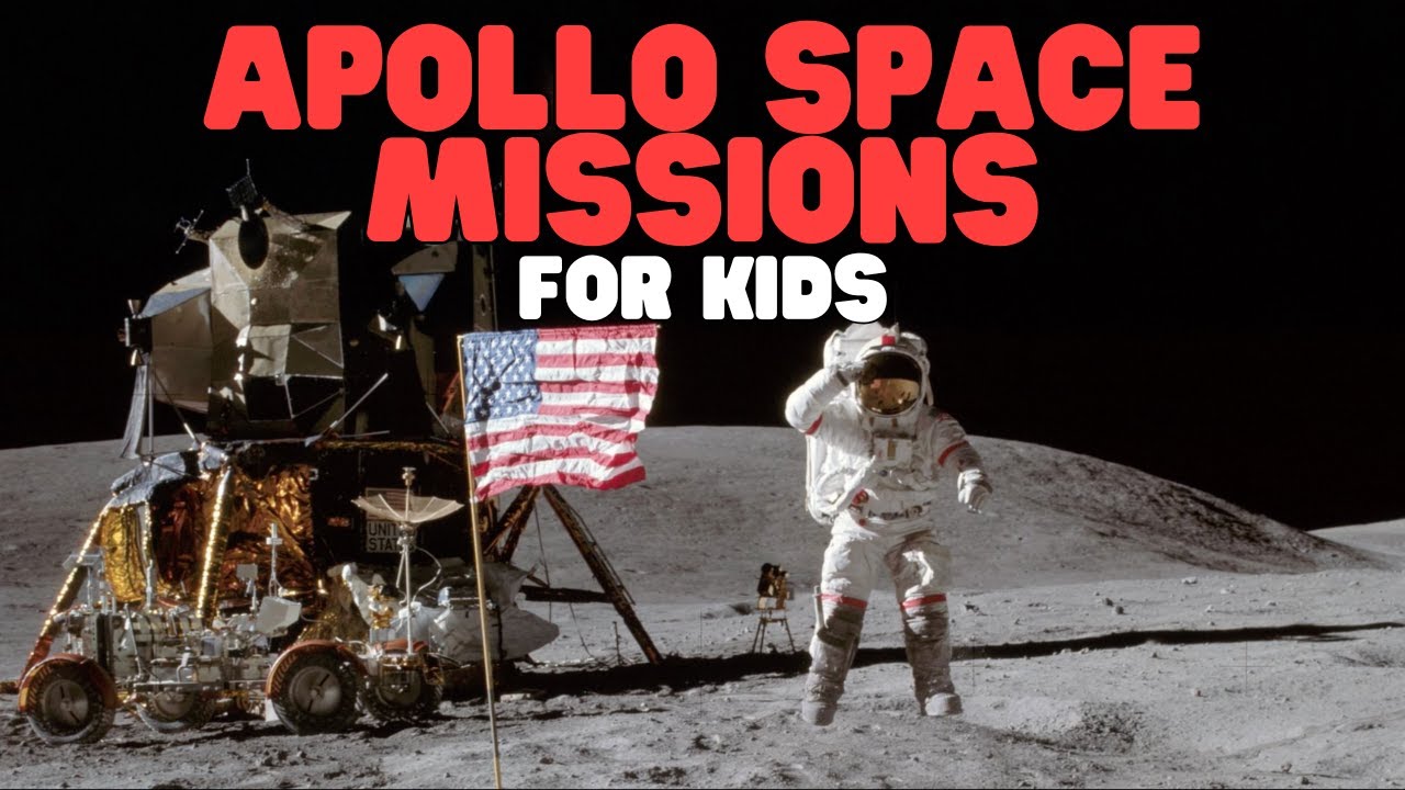 Apollo Space Missions for Kids | Learn about Apollo 11, Apollo 13, and more!