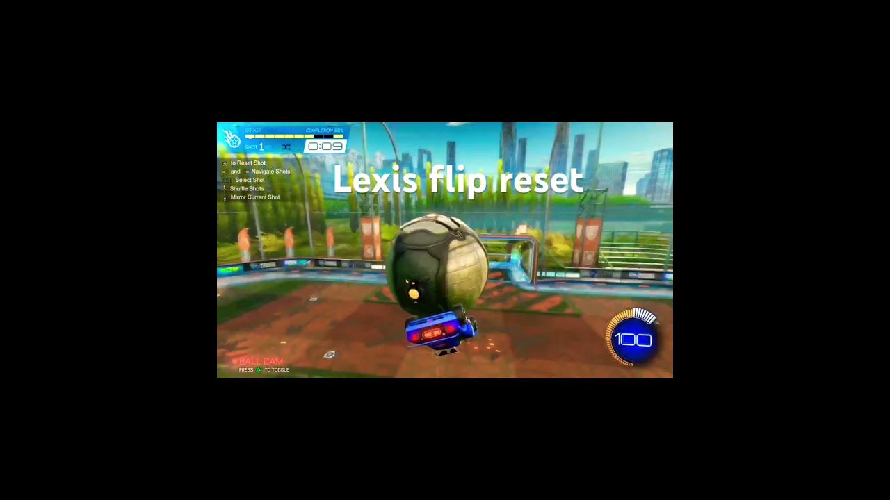 Best map for ground to flip reset #rocketleague #shortvideos #gaming