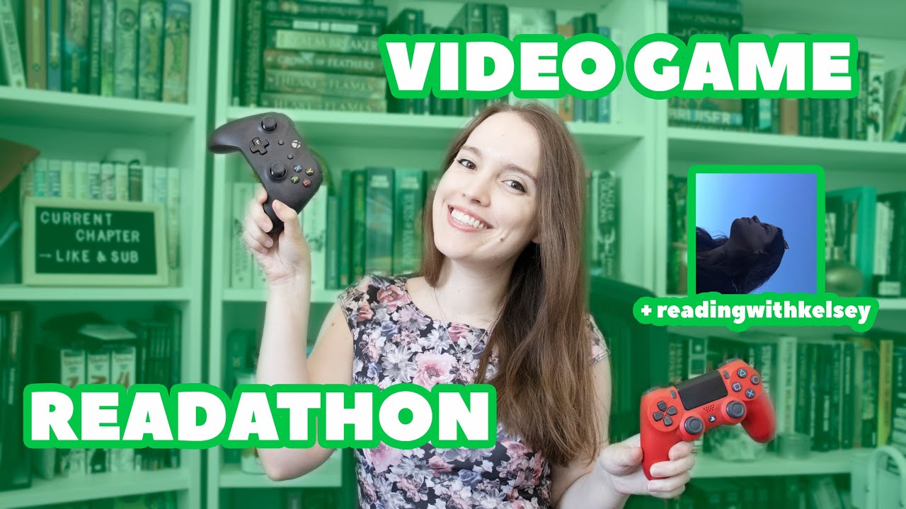 READATHON ANNOUNCEMENT 🎮 July 1-7 | Video game inspired readathon!