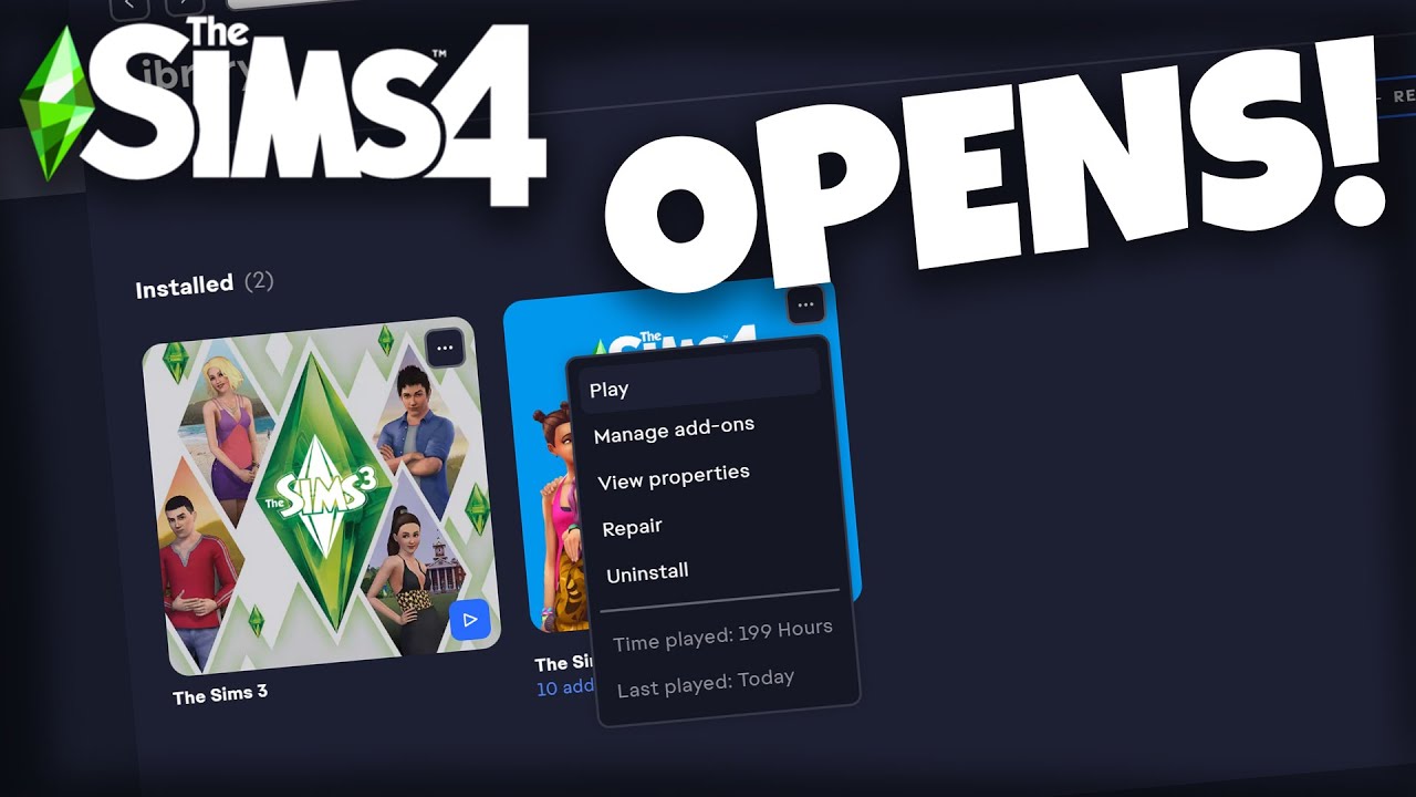ЭТО НАКОНЕЦ-ТО исправит ошибку, из-за которой Sims 4 не запускается или не загружается 😱✨