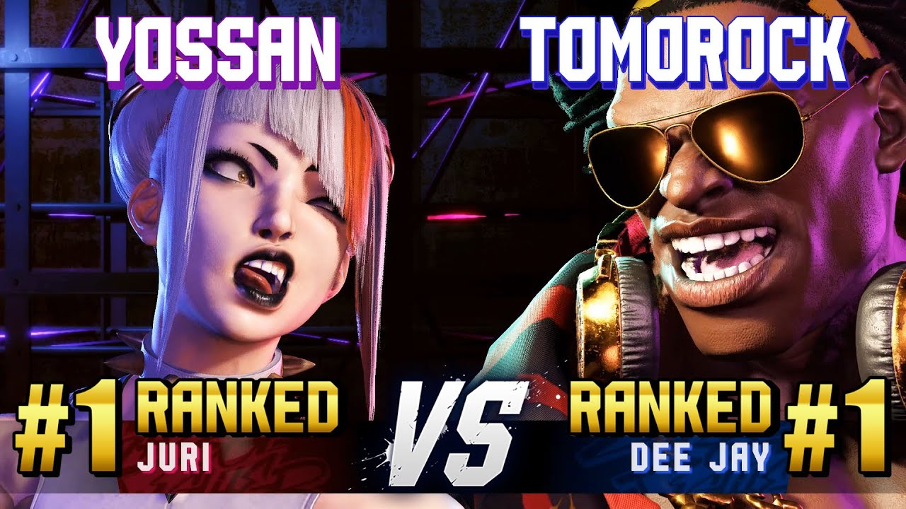 SF6 ▰ YOSSAN (#1 Ranked Juri) vs TOMOROCK (#1 Ranked Dee Jay) ▰ High Level Gameplay