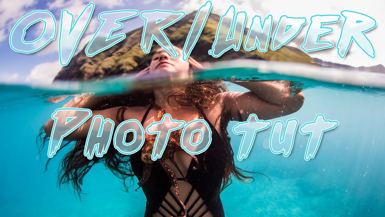 How to shoot PERFECT Over/Under Photos (Underwater photography tutorial) @shangerdanger w/ DALLMYD