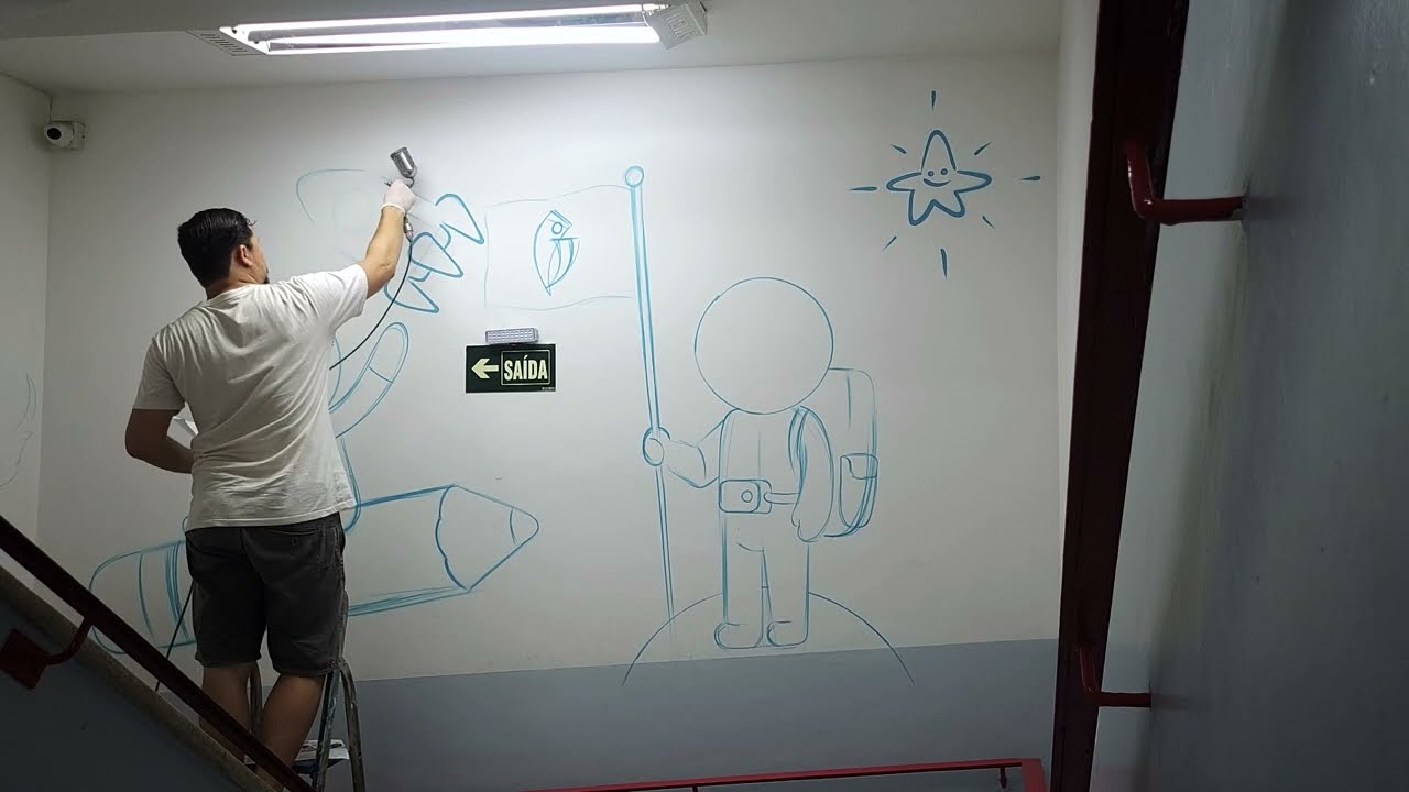 What If Astronaut Graffiti Took Over the Streets Tomorrow?