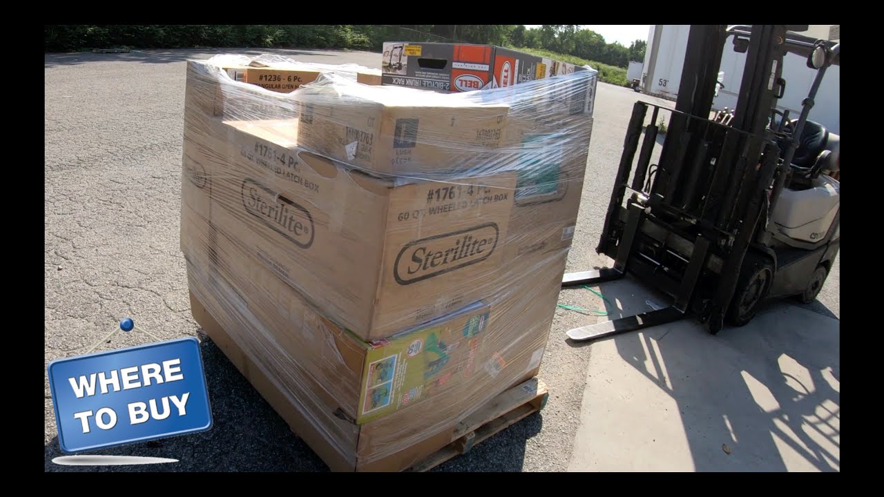 HOW DO YOU BUY CUSTOMER RETURN PALLETS?  Let's Go Liquidation Pallet Shopping