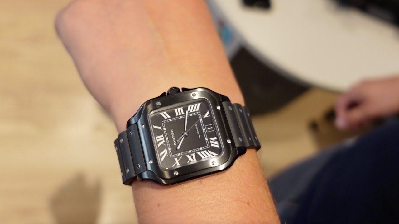 Une montre Cartier un peu rebelle 👊
