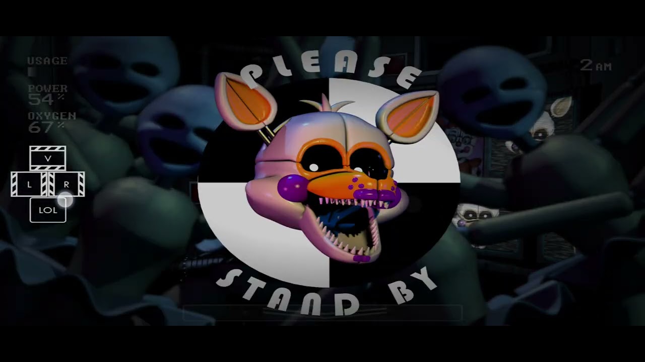 FNAF Sister Location 10/20 Beaten On Mobile (With Touch Tracker On)