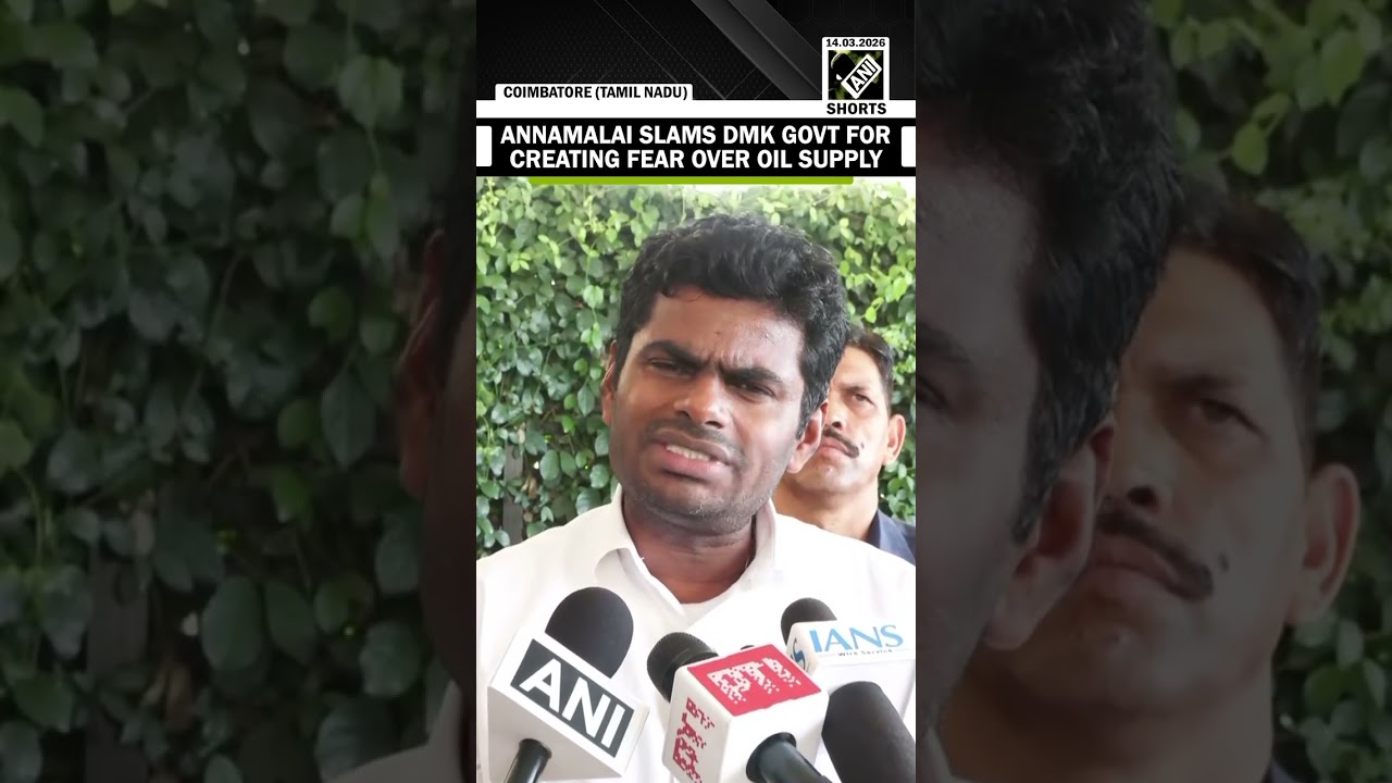 Лидер партии BJP Аннамалай раскритиковал DMK, заявив, что правительство Тамилнада сеет панику сре...