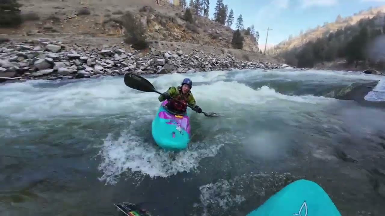 Sub-Zero Kayaking South Fork Payette River Idaho