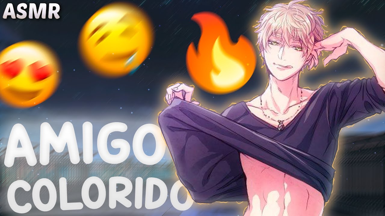 [ASMR] Amigo colorido te colocando contra parede (PT-BR)
