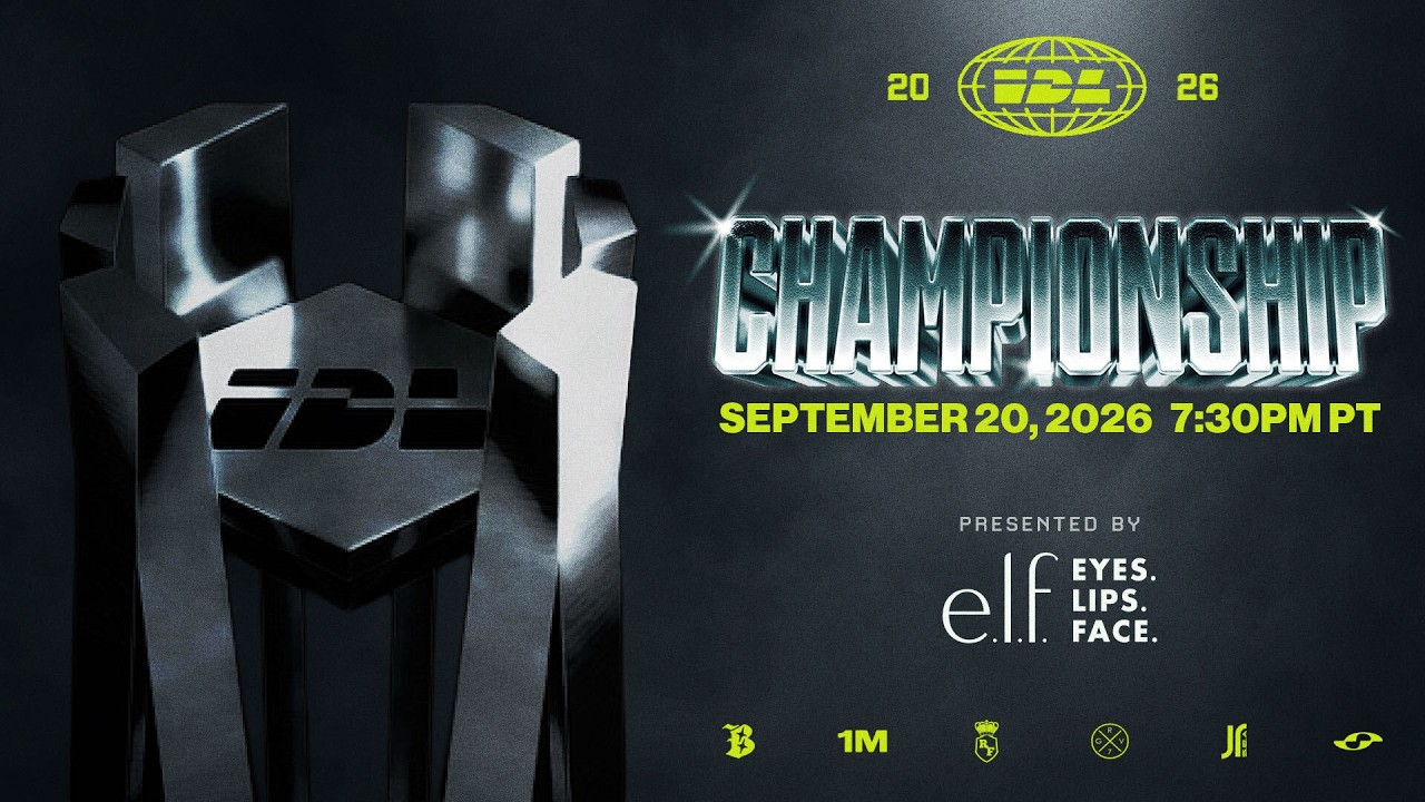🔴 REPLAY : IDL 2026 Championship | September 20, 2026 | Presented by e.l.f.