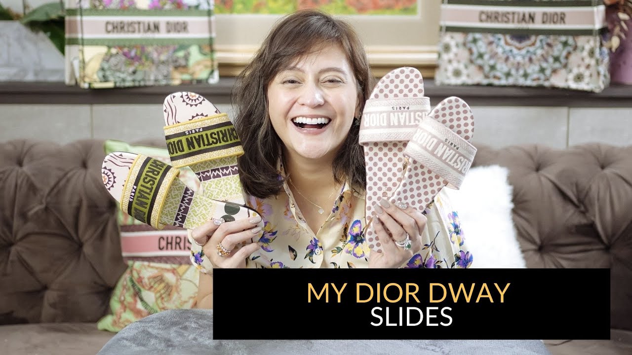 My Dior Dway Slides | Loveluxe by Aimee