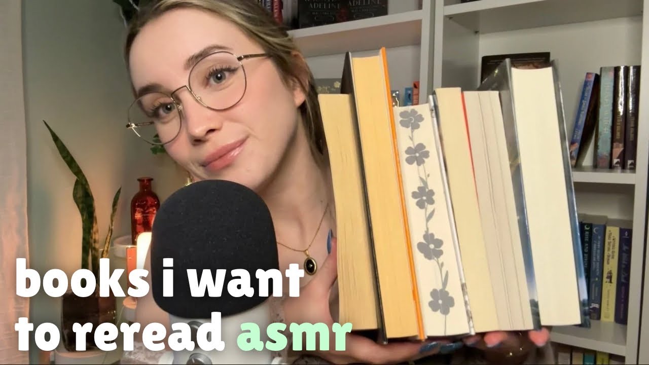 ASMR 📚 Книги, которые я хочу перечитать (и планирую это сделать!)