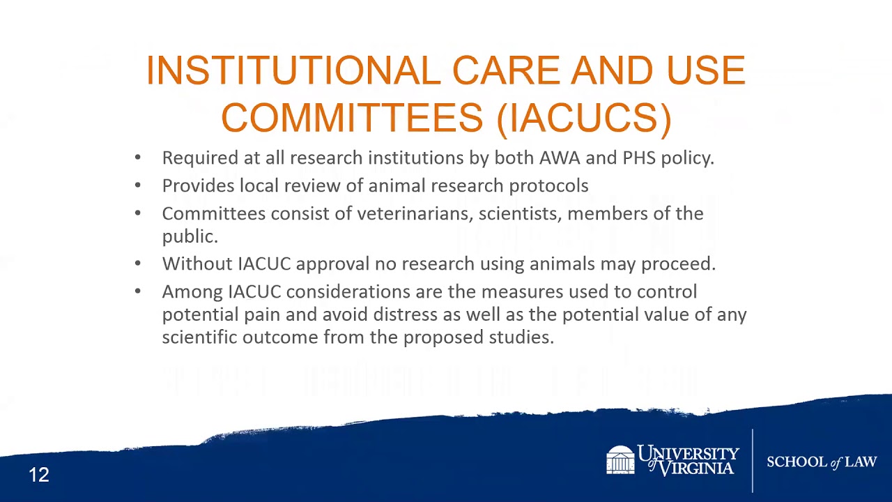 Laws and Regulations Governing the Care and Use of Laboratory Animals: An Overview