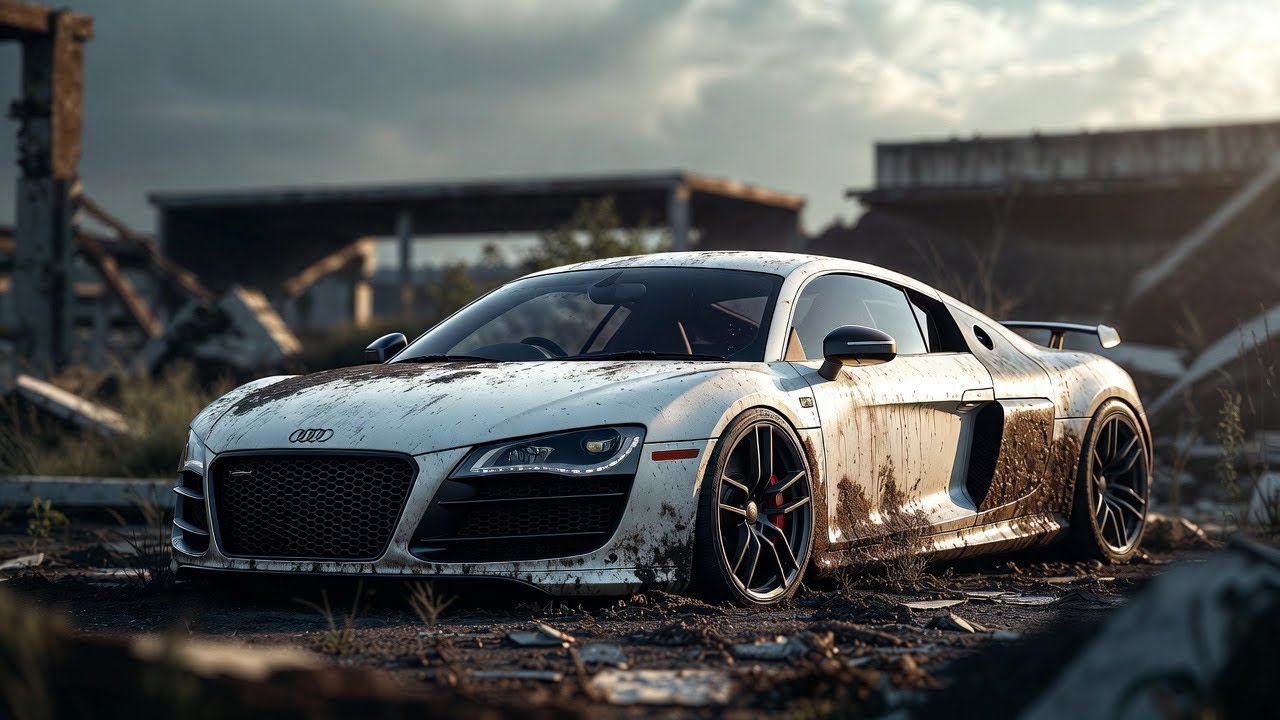ASMR Car Detailing! Full Detailing 2016 Audi R8 White Deep Clean