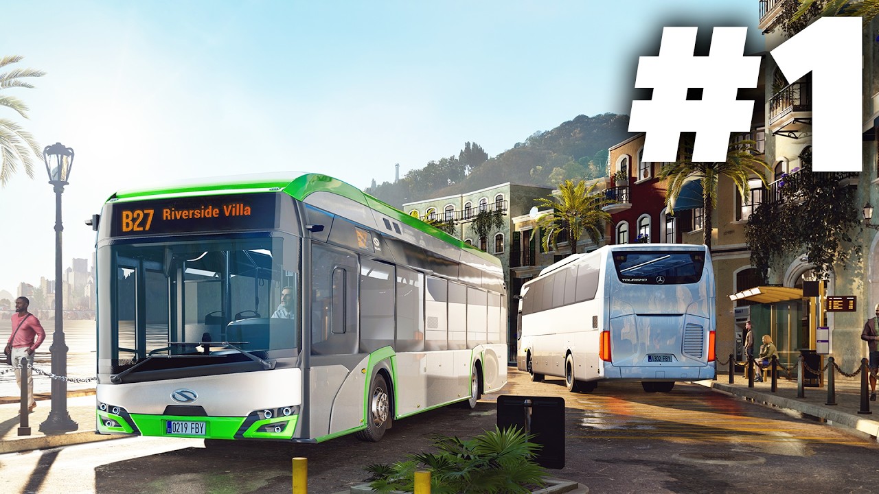Bus Simulator 27: Прохождение игры, часть 1 &mdash; Сюжетный режим (Полная версия)