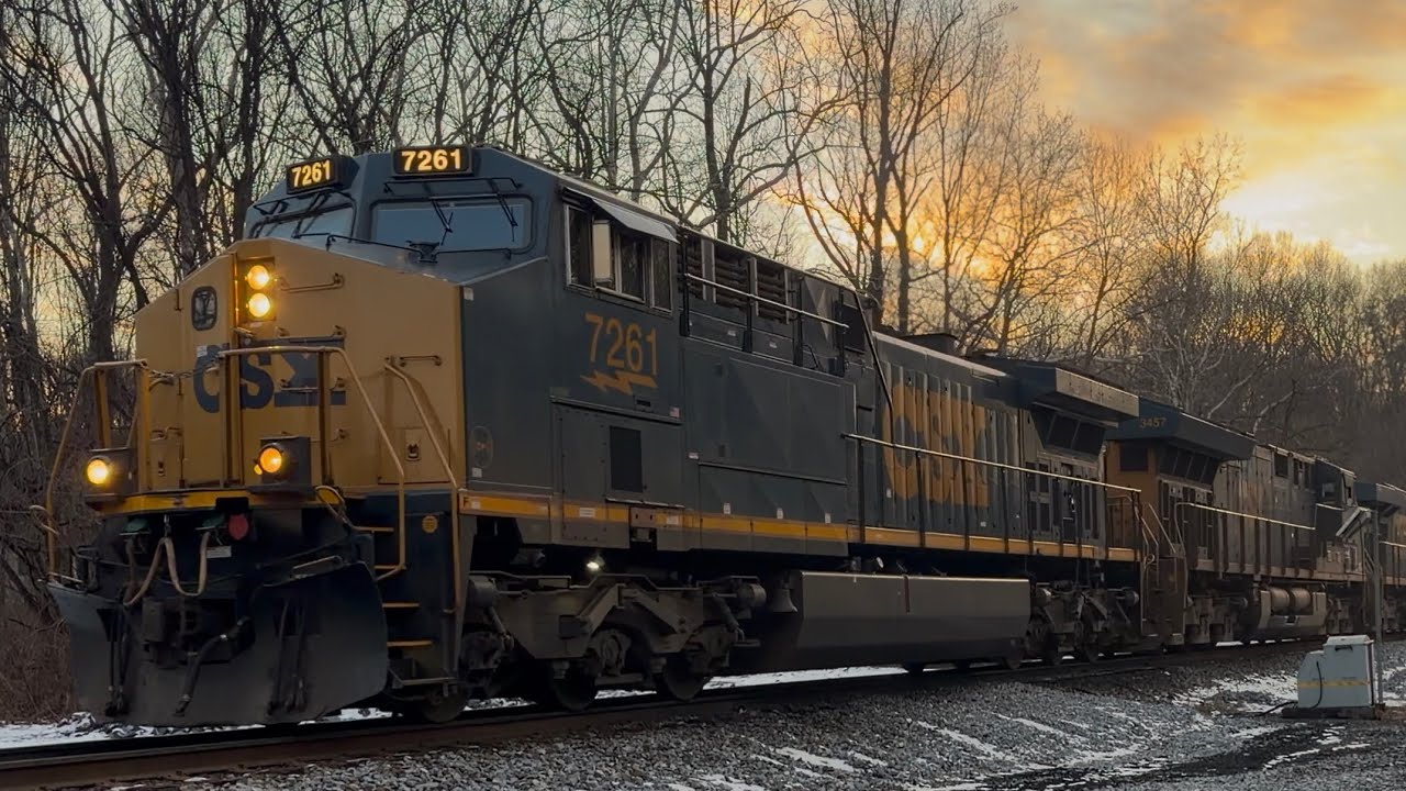 CSX Coal Train | Mount Airy MD 1/22/2026 