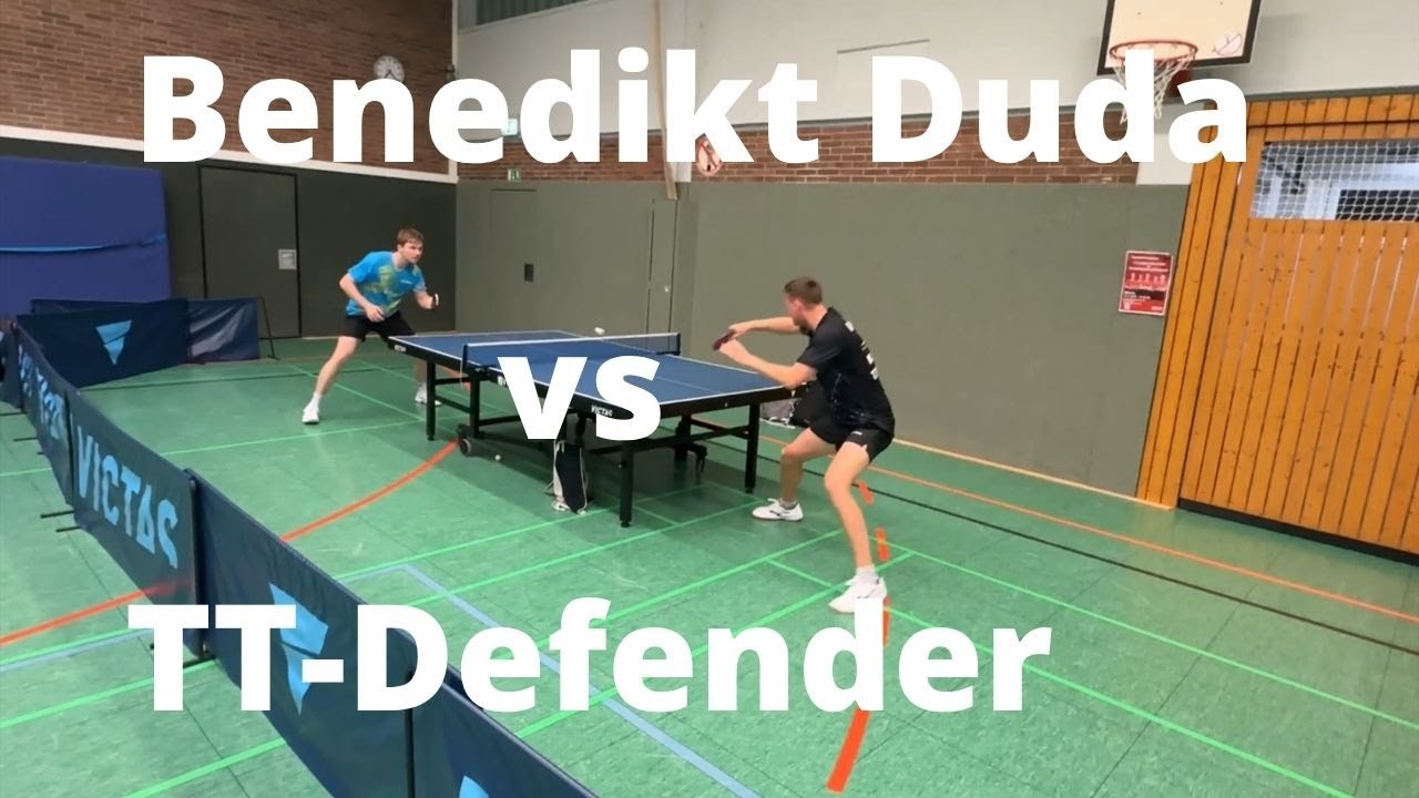 Nr. 10 der Welt Benedikt Duda - 10 Jahre TT-Defender-Jubiläums-Match! 🎉Wie hoch verliere ich? 😃🔥🏓