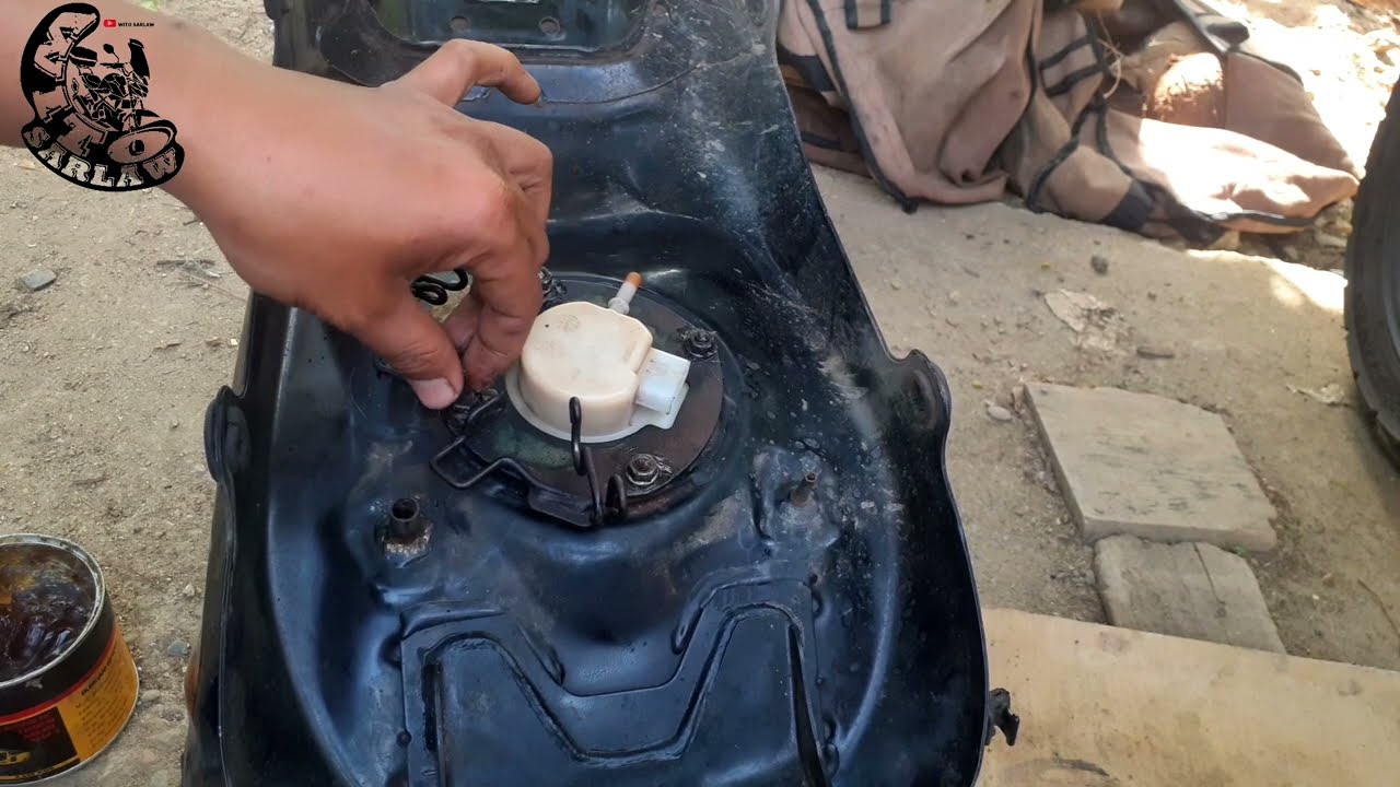 Cara Memasang Fuel Pump Pada Tangki Honda All New CB 150 R | How to Clean filter Fuel Pump Honda CB