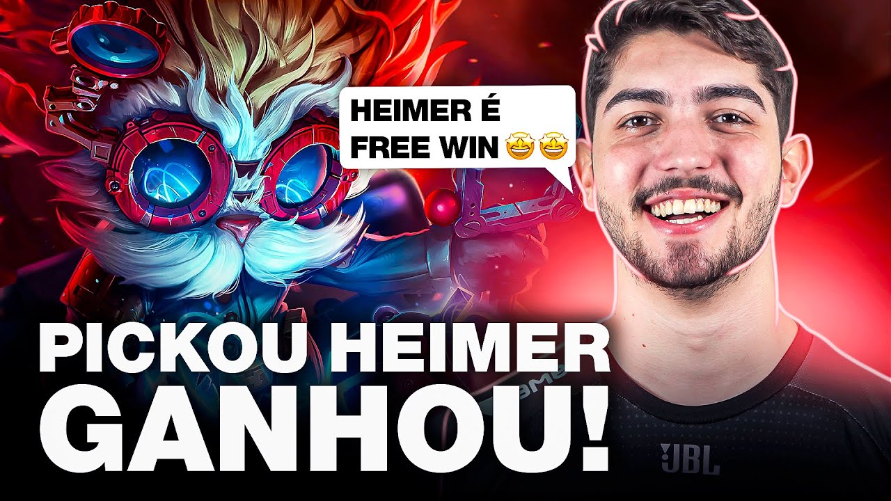 HEIMERDINGER É FREE WIN!!