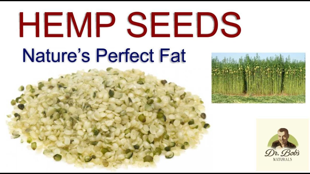 Hemp Seeds - Nature's Perfectly Balanced Fat - Omega 3 & 6