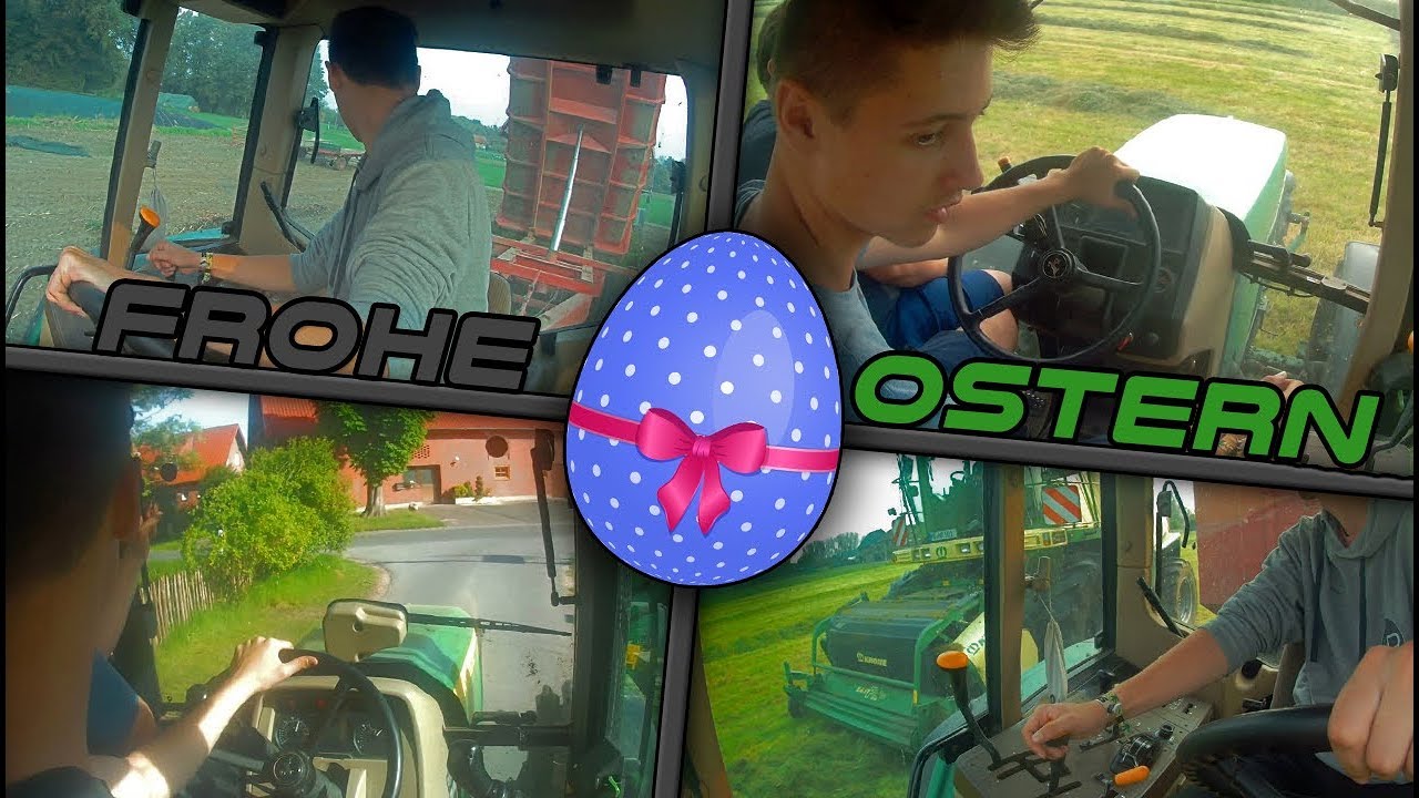 Cabview Gras häckseln| JohnDeere | Krampe Kipper | Paderborner agrarvieos